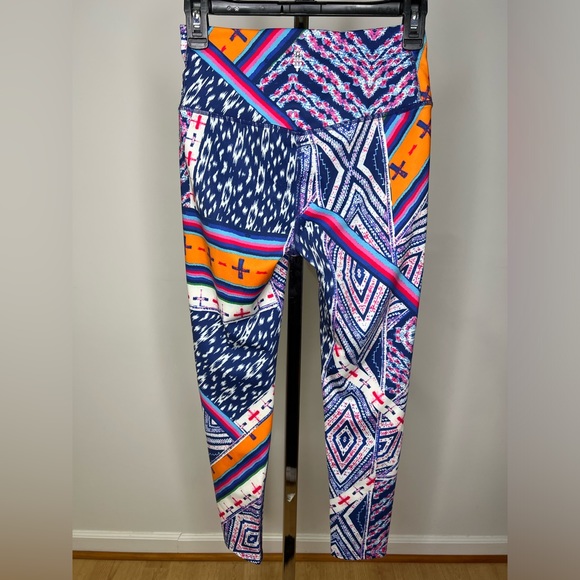 FP Movement by Free People Apres Ski Colorful Lose Control Crossover Leggings - Picture 8 of 15